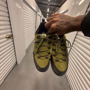 The North Face Men's Olive and Black Sneakers